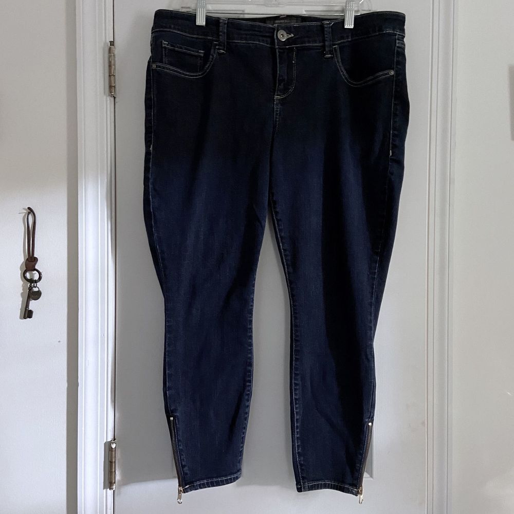 Torrid Premium Stiletto Skinny Jeans - Zip Ankle